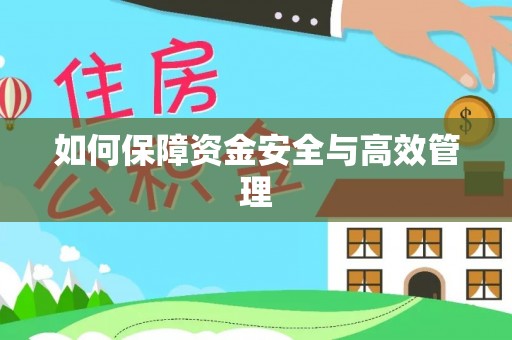 诏安如何保障资金安全与高效管理