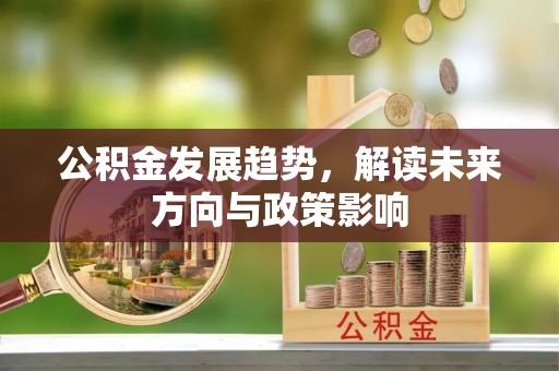诏安公积金发展趋势，解读未来方向与政策影响