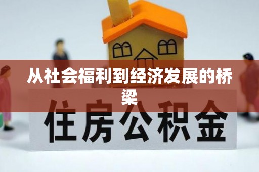 诏安从社会福利到经济发展的桥梁