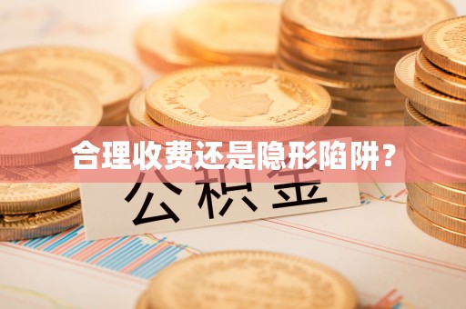 诏安合理收费还是隐形陷阱？