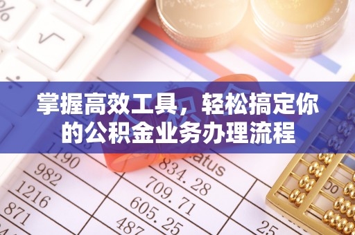 诏安掌握高效工具，轻松搞定你的公积金业务办理流程