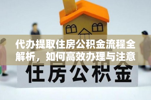 诏安代办提取住房公积金流程全解析，如何高效办理与注意事项