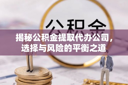 诏安揭秘公积金提取代办公司，选择与风险的平衡之道