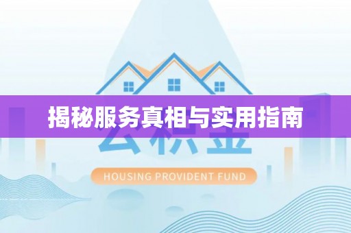 诏安揭秘服务真相与实用指南