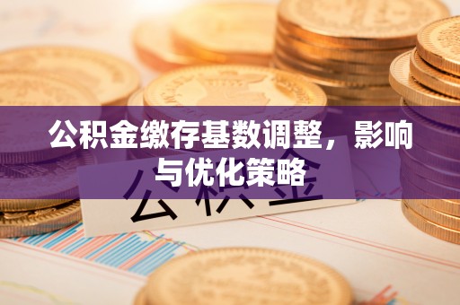 诏安公积金缴存基数调整，影响与优化策略